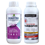 DEADYNA 1 L + TURBOFOG 1L komary, komary tygrysie, muchy, karaluchy, mrówki, rybiki, pluskwy